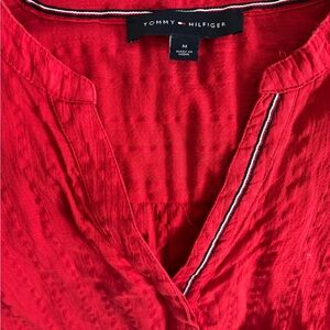Tommy Hilfiger Vibrant Red Top